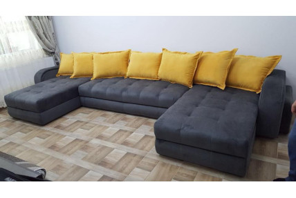 Monza canapea 3 locuri cu insula